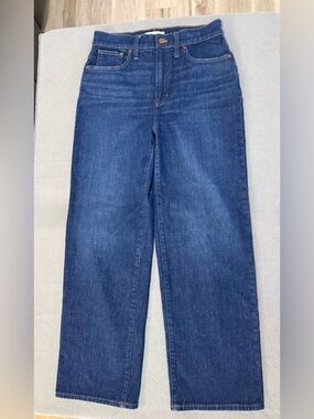Madewell Perfect Vintage Wide-Leg Women's Jeans - Deep Blue